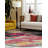Roshan Machine Made Polypropylene Pink Area Rug-666727273