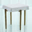 Laforge Bench-Antique Gold w/Muslin Cushion-Sm
