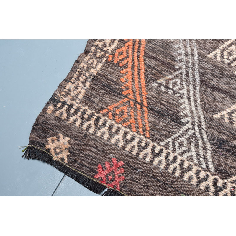 Kilim, tapis de chambre à coucher, grand tapis de 5,4 x 11,2 pi, tapis de cuisine gris, tapis rétro, tapis en laine, tapis turcs