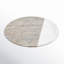 Junita Two Toned Round Marble Serving Tray