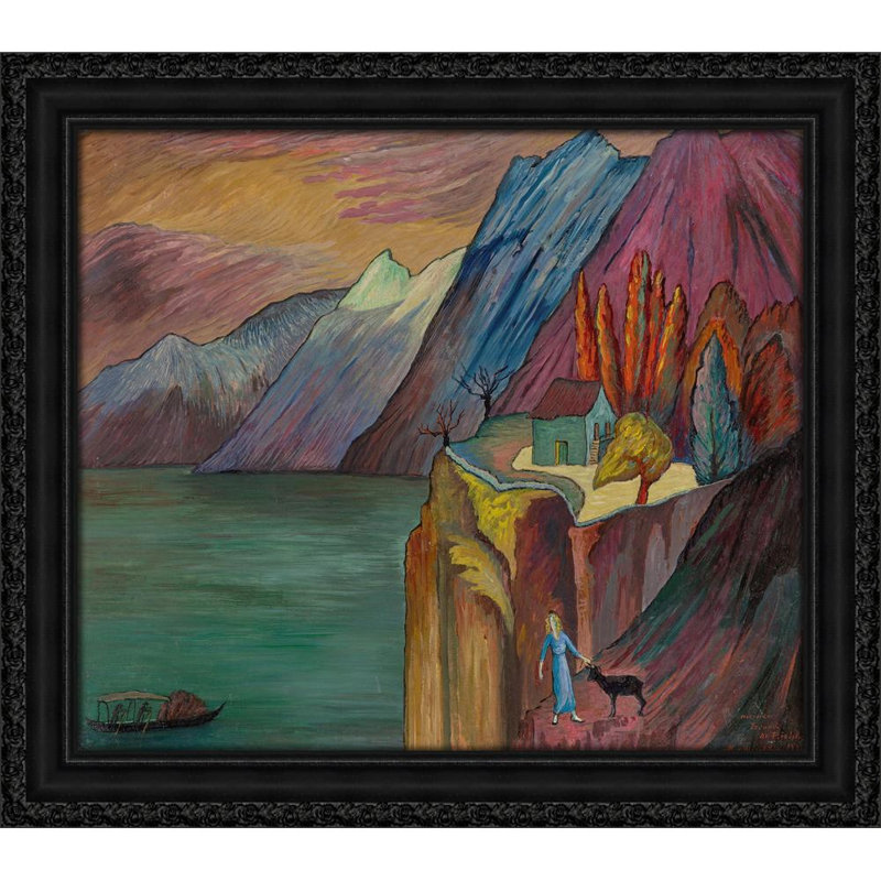 Precipice (1920s), 20" H x 23" W