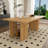 Rectangular Dining Table with Storage Base-2124759620