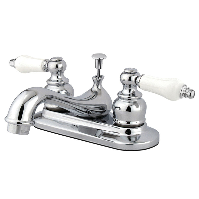 Robinet de salle de bain Elizabeth, Chrome poli