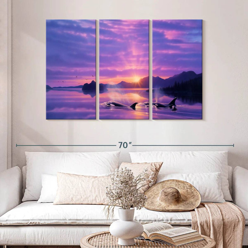 Brampt Tranquility Bay, 32" H x 50" W