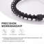 Robinet d'évier de cuisine monocommande et levier commercial noir et nickel doré avec douchette extractible-124456747