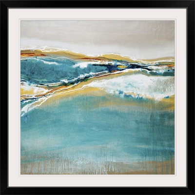 Glenvil Aqua Quartz' by Liz Jardine Painting Print