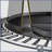 8FT Springfree No Gap Trampoline- Black-124620225