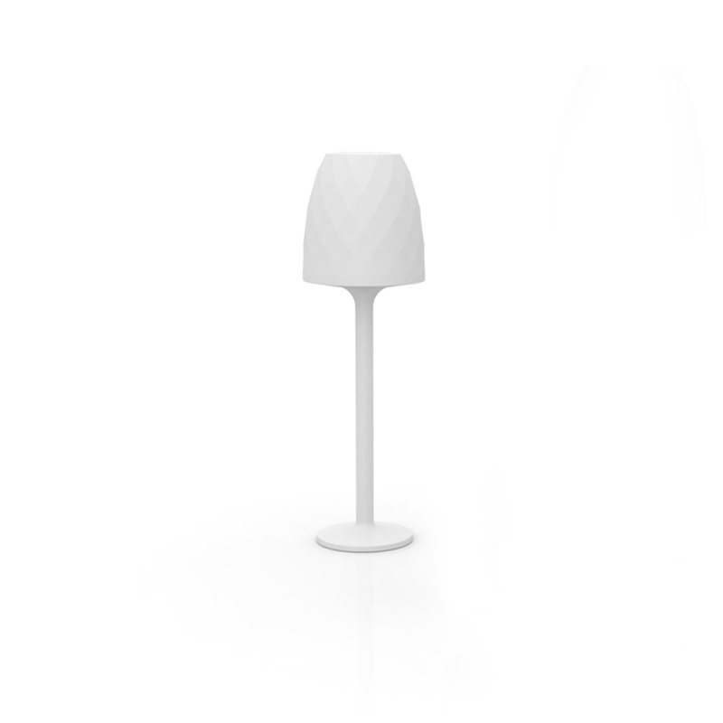 Lampe sur pied d'extérieur à DEL Vases, H 70,75 po x l 22 po x P 22 po, Brancher