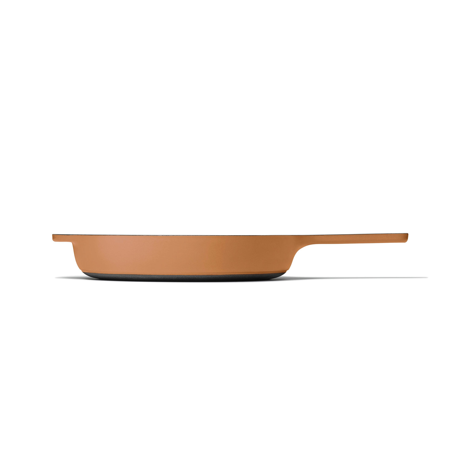 10.5" Enameled Cast Iron Grill Pan, Rust