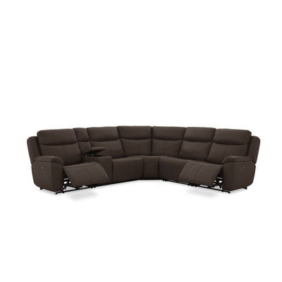 Canapé modulaire Kingsbridge en cuir Sienna