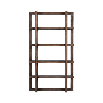 Sydney Solid Wood Etagere Bookcase