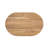 Conan Modern Mango Wood Oval Side Table