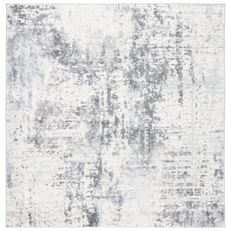 Tulum Performance Rug, Square 6'7"