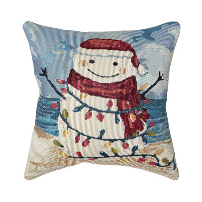 Marina Holiday Throw Pillow