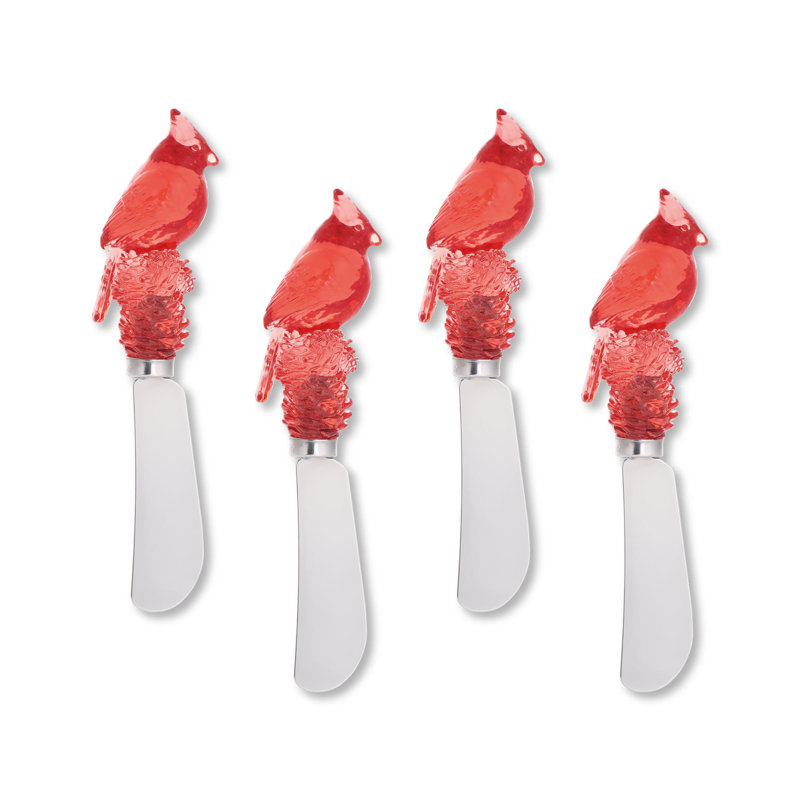 Cardinal Transparent Polyresin Cheese Spreader, S4