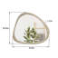 Miroir en bois massif 45 po Miroir mural asymétrique-1409591859