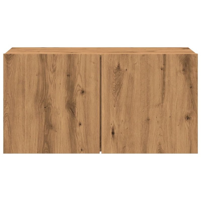 Dyani Unfinished TV Stand, 80cm, Artisian Oak