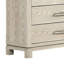 Clifton patiné gris à 8 tiroirs 66 po Commode large