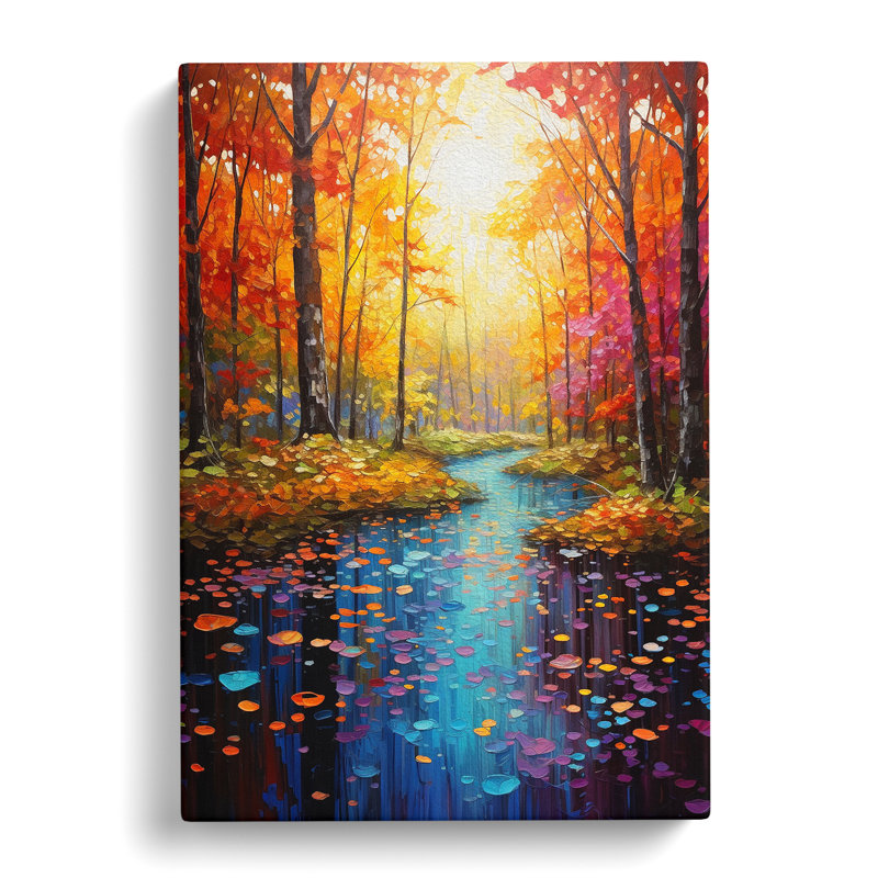 Forest Impressionism No.2 - Print, 50cm H x 35cm W x 3cm D