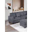 Causeuse modulaire rembourrée 4 pièces RAF / LAF Living-121051791