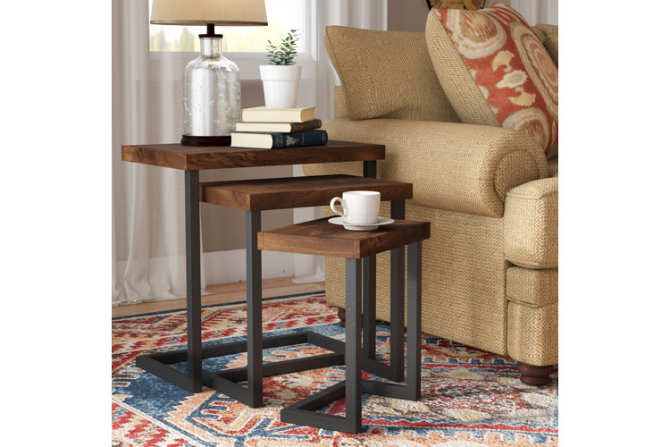 Crenata Sled Nesting Tables