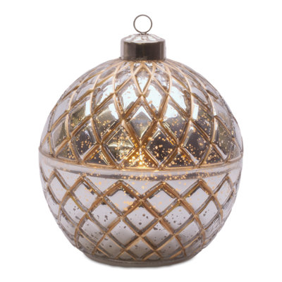 LED Candle Ornament 5.75"D