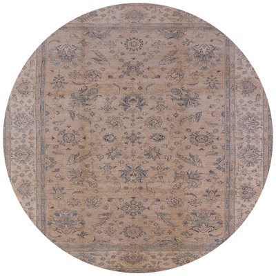 Tapis oriental beige / brun clair / bleu Ardos