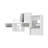 Wall-Mounted Shelf Unit With 5 Shelf-1552942328