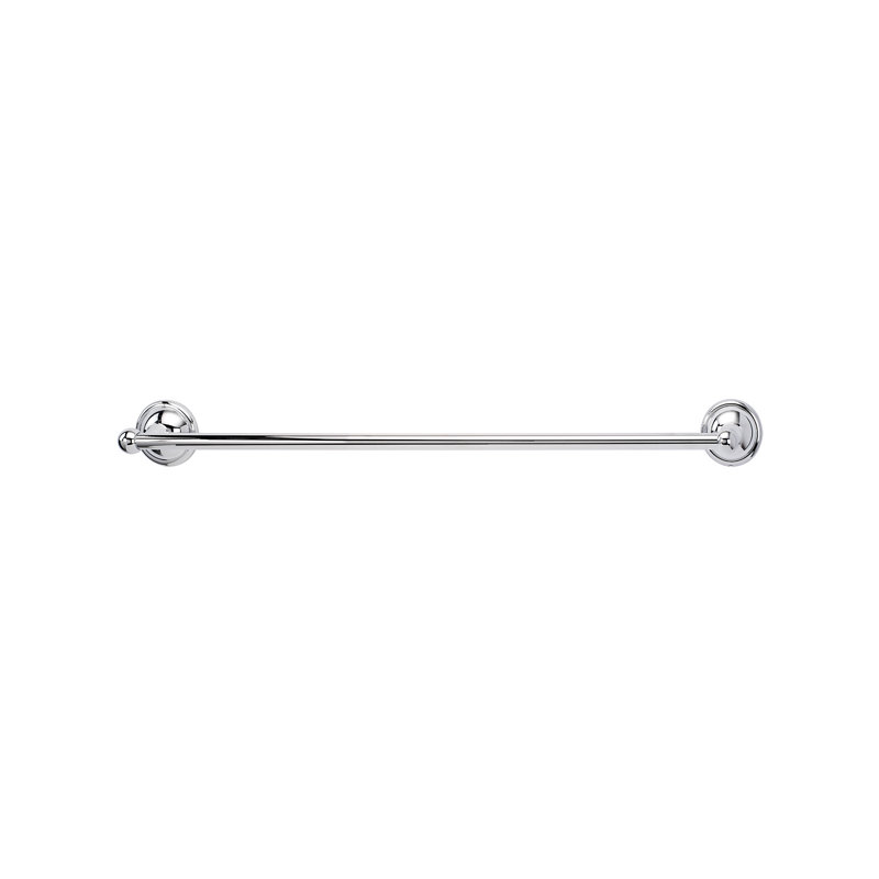 Yale Wall Mounted Towel Bar, Polished Chrome, 2.63" H x 24" L x 3.13" D