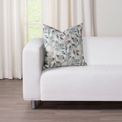 Floral Reversible Throw Pillow
