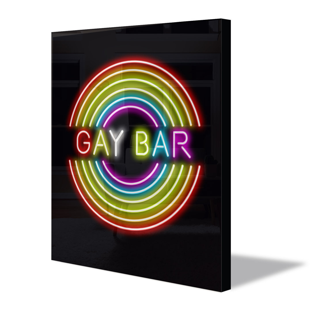 Neon Sign Gay Bar Wall Décor