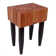 Rouge et Noir Le Bloc Prep Table with Butcher Block Top