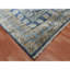 Tapis Khotan en soie véritable noué à la main 8 pi 9 po x 12 pi bleu D62A34B8C5DA40EDA8946CAAC89D041D