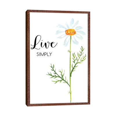 Live Simply - Painting on Canvas