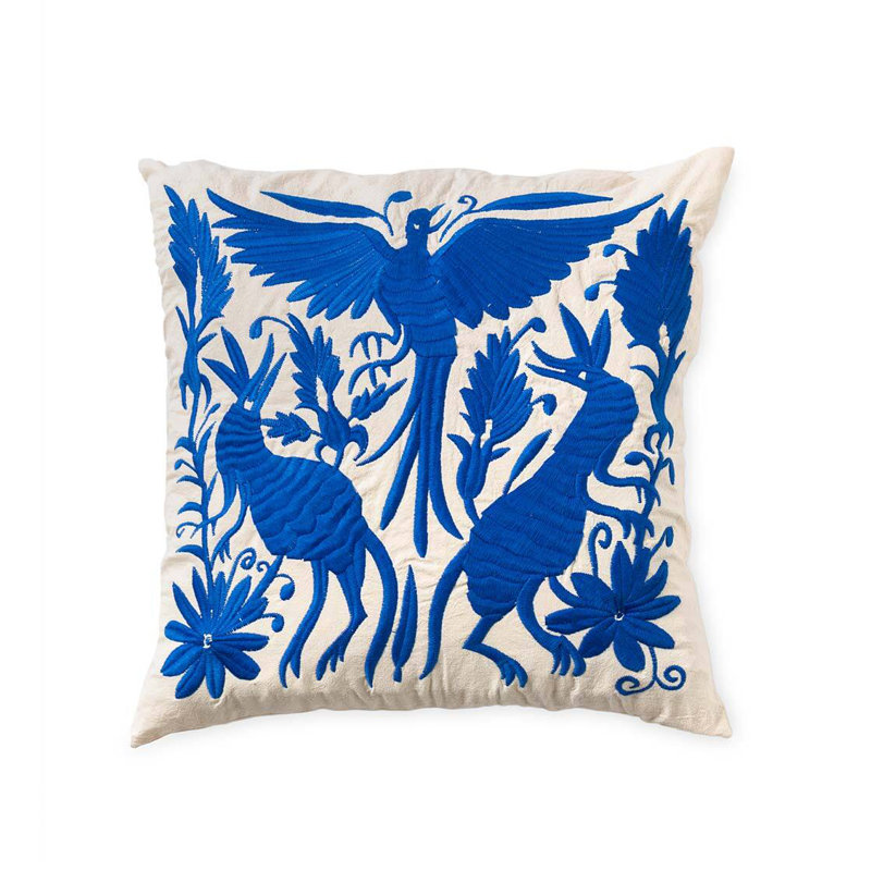 Housse de coussin rectangulaire 100% coton