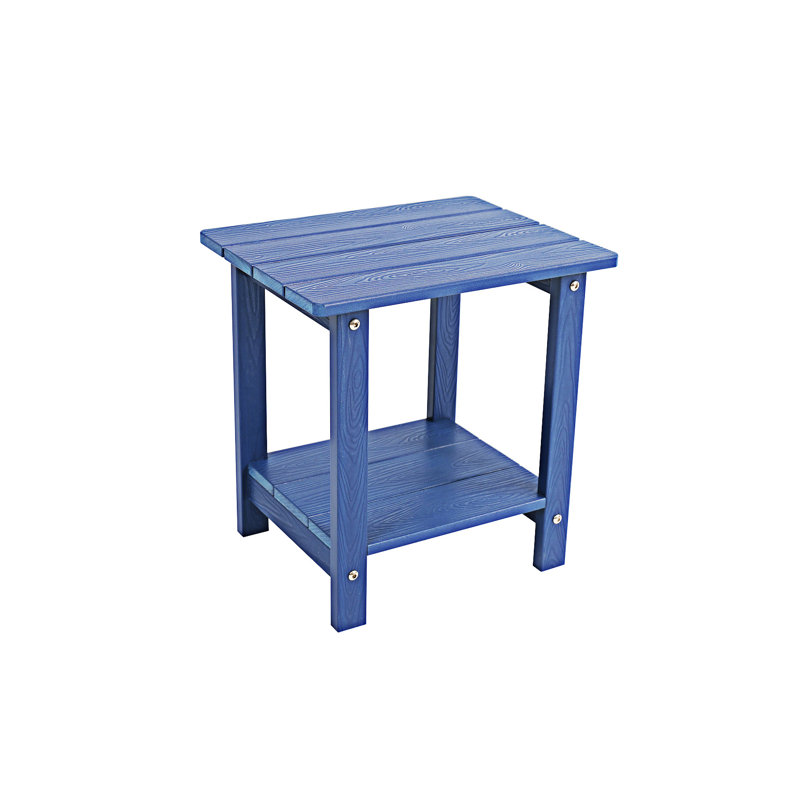 Table d'appoint d'extérieur, Bleu très foncé