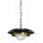 Carapace 1 - Light Bronze/Satin Brass Single Pendant