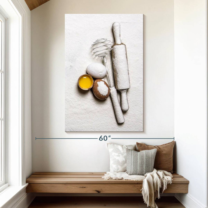 Bread Making Staples, 51" H x 34" W