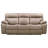 Arthur Abree Manual Reclining Sofa With Drop Down Table