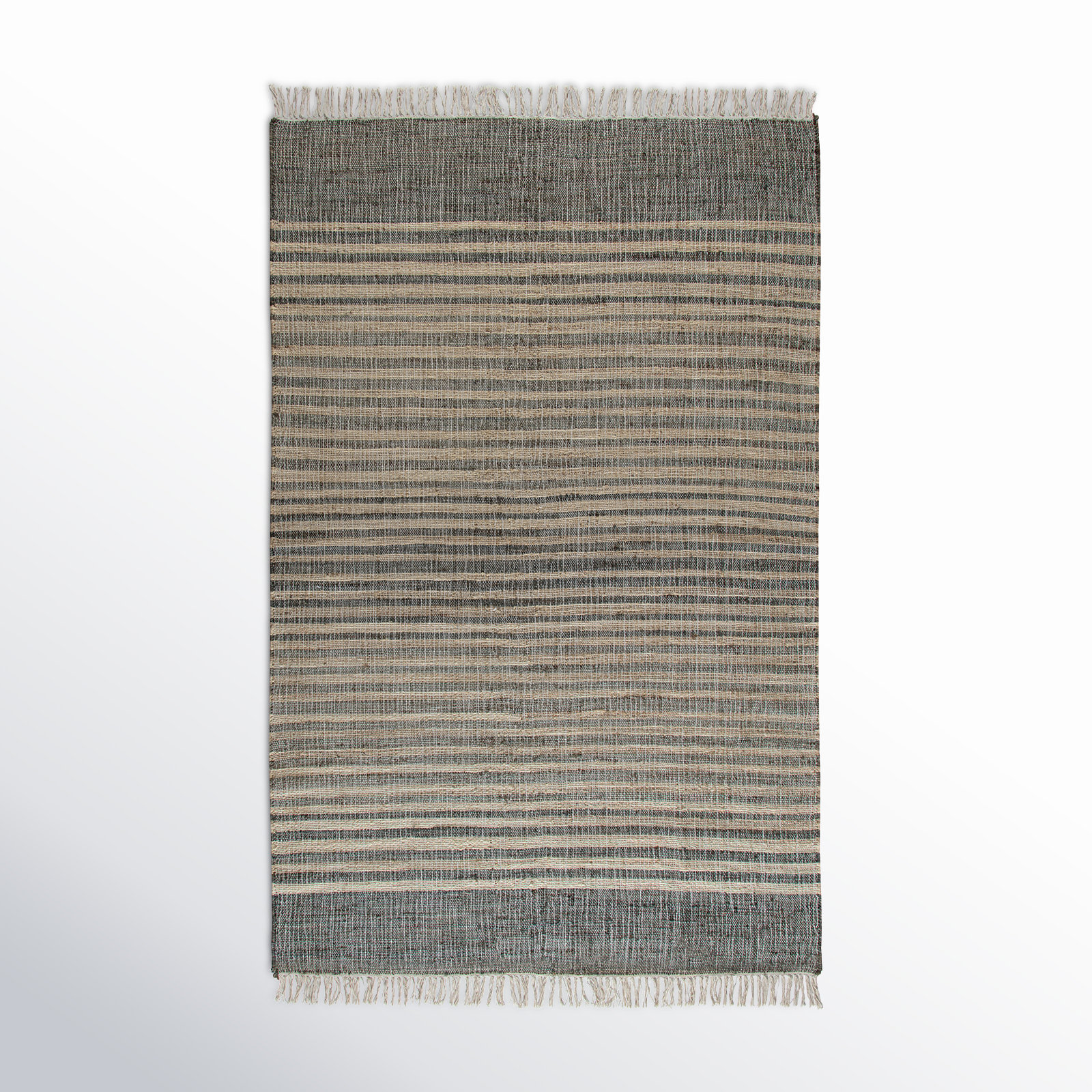 Mitzy Hand Loomed Jute / Sisal Rug, Rectangle 4' x 6'