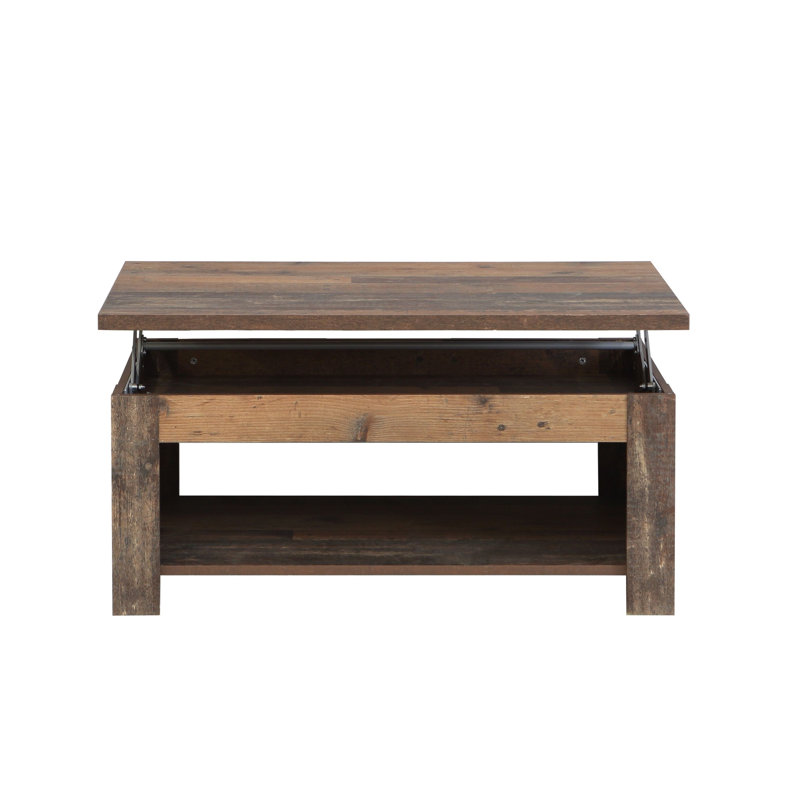 Lanham Lift Top Coffee Table with Storage, Vintage