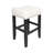 26-Inch Backless Ivory Leather Counter Stool (Set Of 2)-196114894