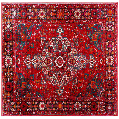 Mcconnell Oriental Red Area Rug
