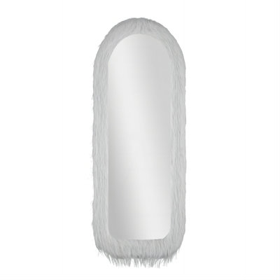 Manolya Fabric Arch Mirror