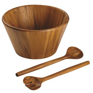 TEEK - Flourish 3-Piece Ceramic Mixing Bowl Set