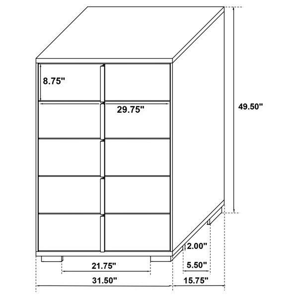 Dimensions du produit