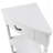 33.8'' Small Triangle Corner Table, Wood Corner Side Table For Small Spaces/ Living Room, 3 Tier End Corner Table With Solid Wood Legs, Milk White-114240388