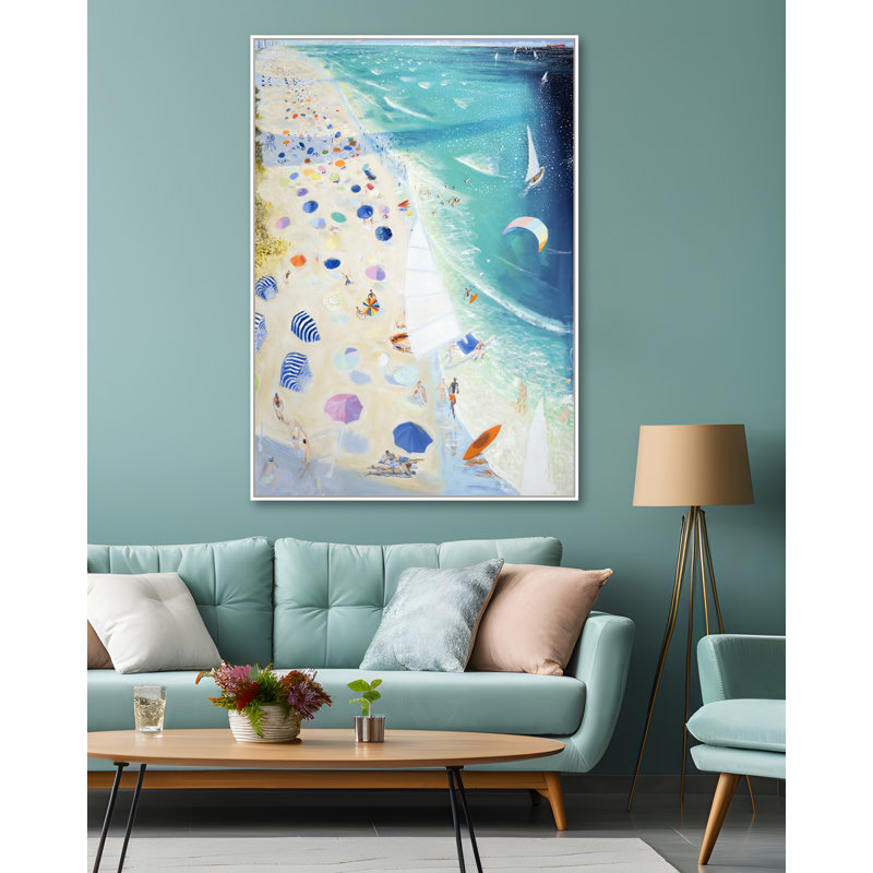 "Beach Club" par Joe Davis sur toile