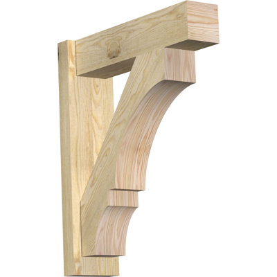 Balboa Block Rustic Wood Outlooker