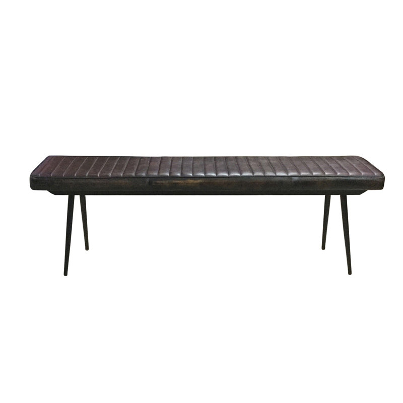Banc en simili cuir Mia